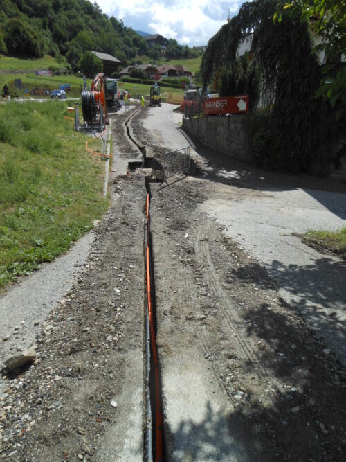 rete telematica provinciale collegamento Ponte Gardena - Laion:
progettazione, direzione lavori, coordinamento della sicurezza